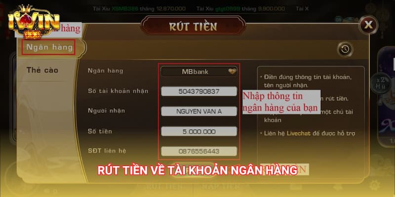 Rút Tiền Iwin Các bước rút tiền iwin chi tiết từ A đến Z